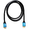 كابل HDMI من ترومان بطول 1.5 متر بدقة 4K متوافق مع تلفزيون