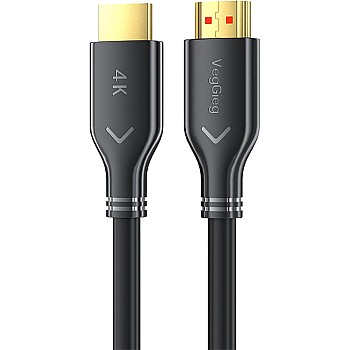 Veggieg V-H109 18Gbps HDR 4K 60Hz 3D HDMI 2.0 Cable 5 Meter