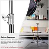 eWINNER Stainless Steel Light Stand 110in/280cm with 1/4in to 3/8in Universal Adapter