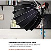 eWINNER Stainless Steel Light Stand 110in/280cm with 1/4in to 3/8in Universal Adapter