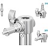 eWINNER Stainless Steel Light Stand 110in/280cm with 1/4in to 3/8in Universal Adapter