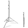 eWINNER Stainless Steel Light Stand 110in/280cm with 1/4in to 3/8in Universal Adapter
