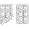 Silicone Suction Phone Case Mount (Compatible iPhone and Android Cellphone case, Hands-Free Phone Accessory Holder for Selfies and Videos) Fidget Toy Gift（White）