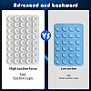 Silicone Suction Phone Case Mount (Compatible iPhone and Android Cellphone case, Hands-Free Phone Accessory Holder for Selfies and Videos) Fidget Toy Gift（White）