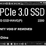 Hikvision HIKSEMI WAVE(P) 256GB NVMe M.2 PCIe Gen 3 SSD Up to 1200MB/s, Internal Solid State Drive for Desktop Laptop Computer - with 3 years warranty support