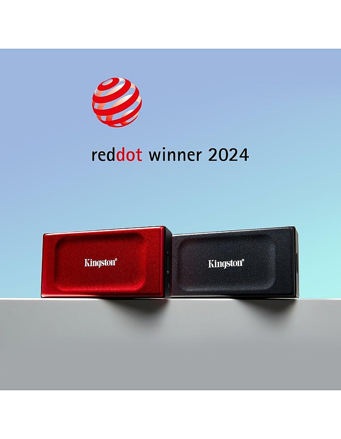 هارد SSD رقمي خارجي من كينجستون بسعة 1 تيرابايت، XS1000