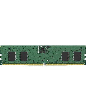 ذاكرة لاب توب فاليو رام DDR5 بنمط DIMM وسعة 8 جيجابايت وباستجابة إشارة وصول CL46 و1Rx16 ولا تدعم تصحيح الأخطاء Non-ECC وبسرعة 5600 ميجاترانسفير/ثانية KVR5
