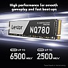 وسيط تخزين ذو حالة ثابتة NQ780 PCIe من الجيل الرابع سعة 1 تيرابايت وذاكرة مستديمة M.2 2280، 6500/2500 ميجابايت/ثانية للقراءة/الكتابة لبلاي ستيشن 5، للا