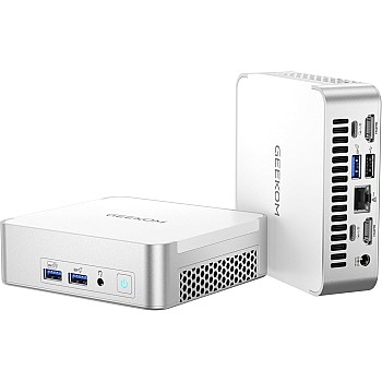 GEEKOM XT12 Pro Mini PC, 12th Gen Intel i9-12900HK NUC12 Mini Computers(14C/20T,Up to 5GHz), 32GB DDR4 RAM & 1TB PCIe Gen 4 SSD Mini PC Windows 11 Pro, 8K/Quad Display/USB4.0/WiFi 6E/BT5.2/2.5G LAN