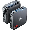 كمبيوتر ألعاب صغير من كامروي AM02Pro AMD رايزن 7 5700U 8C &&& 16T حتى 4.4 جيجاهرتز - رام 16 جيجابايت DDR4 و - مستديمة 512 جيجابايتM.2 2280 NVME SSD بقناة مزدوجة 4K يدعم