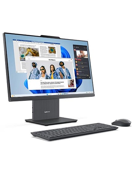 Lenovo IdeaCentre AIO 24IRH9, Intel Core i7-13620H, 8GB Ram, 512GB SSD, Integrated UHD graphics, 27" FHD-IPS-300nits-NT, Wireless KB + Mouse, Luna Grey, F0HM00LJAX