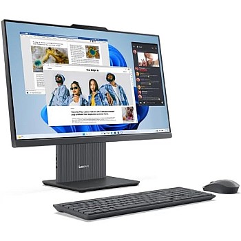 Lenovo IdeaCentre AIO 24IRH9, Intel Core i7-13620H, 8GB Ram, 512GB SSD, Integrated UHD graphics, 27" FHD-IPS-300nits-NT, Wireless KB + Mouse, Luna Grey, F0HM00LJAX