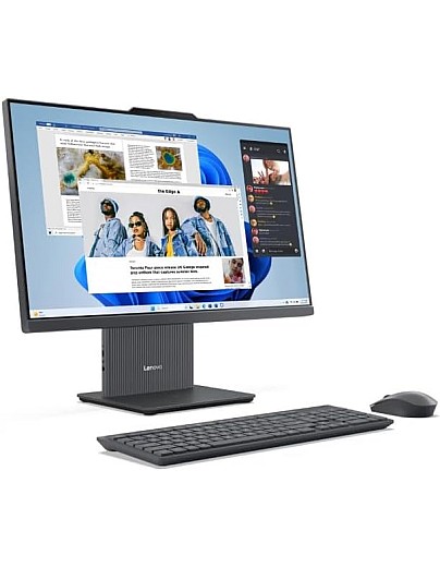 Lenovo IdeaCentre AIO 24IRH9, Intel Core i7-13620H, 8GB Ram, 512GB SSD, Integrated UHD graphics, 27" FHD-IPS-300nits-NT, Wireless KB + Mouse, Luna Grey, F0HM00LJAX