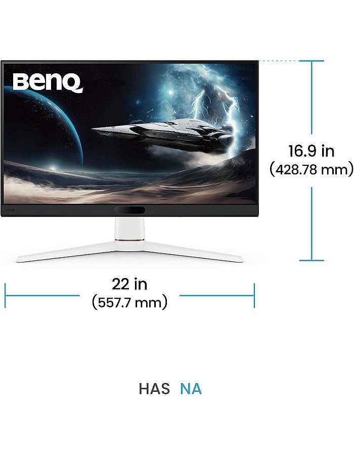BenQ MOBIUZ EX251 24.5" FHD 220Hz 1ms GTG, AMD FreeSync DP 1.2 HDMI 2.0 USB Gaming Monitor 99% sRGB AMD FreeSync AI Game Color Mode Game Color Database 2.5W Built-in Speakers, 3 Years Warranty