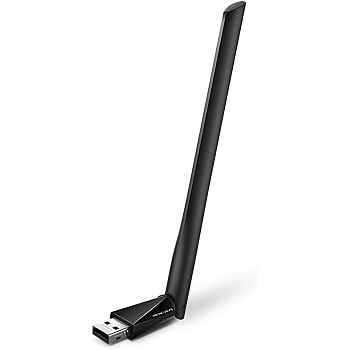 MERCUSYS MA30H TP-Link AC1300Mbps Powerful WiFi Stick, USB WiFi Adapter, High Gain Antennas, WiFi Dongle, Dual Band, MU-MIMO, Plug and Play, Compatible with Windows 11/10/8.1/7