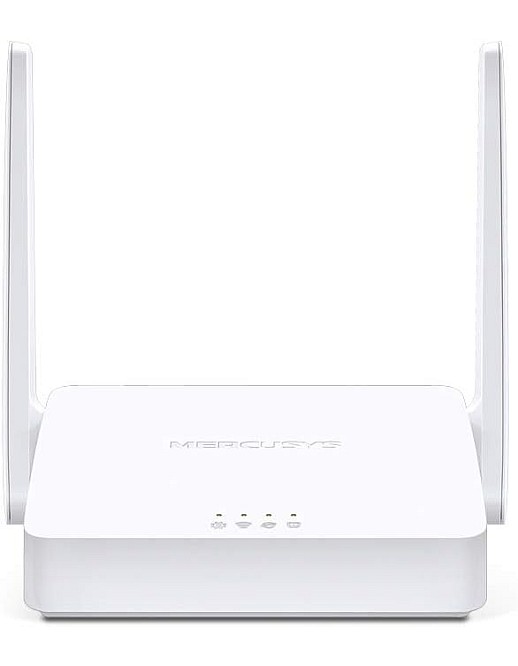 MERCUSYS N300 Wireless WiFi Router MW301R | Two 5dBi Antennas | 300Mbps Wi-Fi Speed | IPv6 Compatible | Parental Control | Guest Network - White