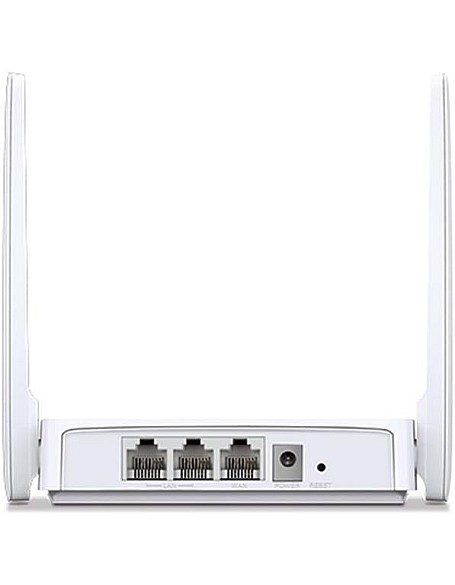 MERCUSYS N300 Wireless WiFi Router MW301R | Two 5dBi Antennas | 300Mbps Wi-Fi Speed | IPv6 Compatible | Parental Control | Guest Network - White