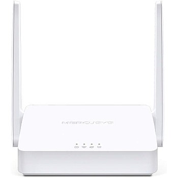 MERCUSYS N300 Wireless WiFi Router MW301R | Two 5dBi Antennas | 300Mbps Wi-Fi Speed | IPv6 Compatible | Parental Control | Guest Network - White