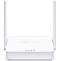 MERCUSYS N300 Wireless WiFi Router MW301R | Two 5dBi Antennas | 300Mbps Wi-Fi Speed | IPv6 Compatible | Parental Control | Guest Network - White