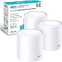 TP-Link Deco X20 AX1800 Whole Home Mesh Wi-Fi 6 System, AI-Driven Mesh, Up to 5,800 Sq ft Coverage, 1 GHz Quad-Core CPU, Compatible with Amazon Alexa, With TP-Link HomeShield's Kit, Pack of 3