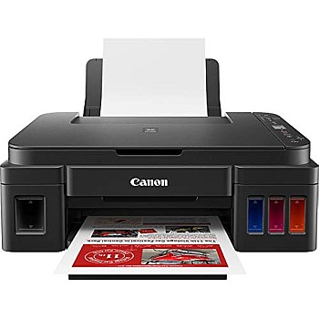 Canon PIXMA G3410 - Compact, connected high yield print, copy and scan, Black, 3 Years Official Warranty