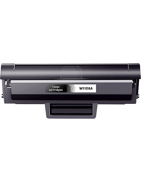 خرطوشة حبر 106A متوافقة مع طابعة اتش بي106A W1106A ليزر MFP 135wg 137fwg 135w 137fnw 135r 135a ليزر 107w 107a 107r (لون أسود)
