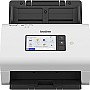 BROTHER ADS 4900W High speed Wireless Desktop Scanner Duplex A4 Document Scanner Large 10.9cm intuitive touchscreen, White