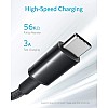 كابل USB-C الى USB A 3.0 من انكر (6 قدم/1.8 متر)، كيبل شحن مضفر من النوع سي عالي المتانة متوافق مع جميع اجهزة اندرويد والمزيد