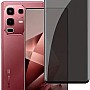 Dl3 Mobilak Privacy Screen Protector for Infinix Note 50S 5G UV Glass Fingerprint Reader Support 3D Curved Anti-Spy Tempered Glass Screen Protector