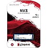 وحدة تخزين داخلية من كينجستون بسعة 1 تيرابايت موديل NV3 بتقنية NVMe واتصال PCIe متوافقة مع الكمبيوتر نوع سوليد ستيت درايف