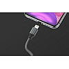 LDNIO LS441 Lightning 2.4A Fast charging Data Cable 1M Length - Gray