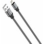 LDNIO LS441 Lightning 2.4A Fast charging Data Cable 1M Length - Gray