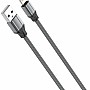 LDNIO LS441 Lightning 2.4A Fast charging Data Cable 1M Length - Gray