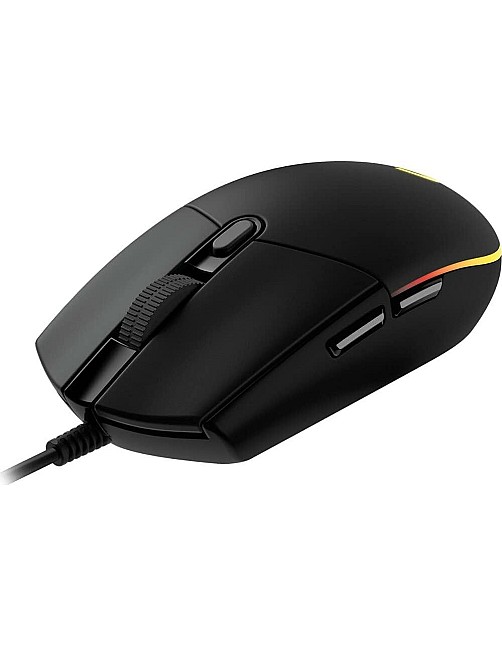 ماوس العاب لايت سينك G102 بإضاءة RGB القابلة للتعديل، 6 ازرار قابلة للبرمجة، مستشعر بدرجة الالعاب، 8k نقطة في البوصة Dpi تتبع، 16.8 ملم اللون، خفي
