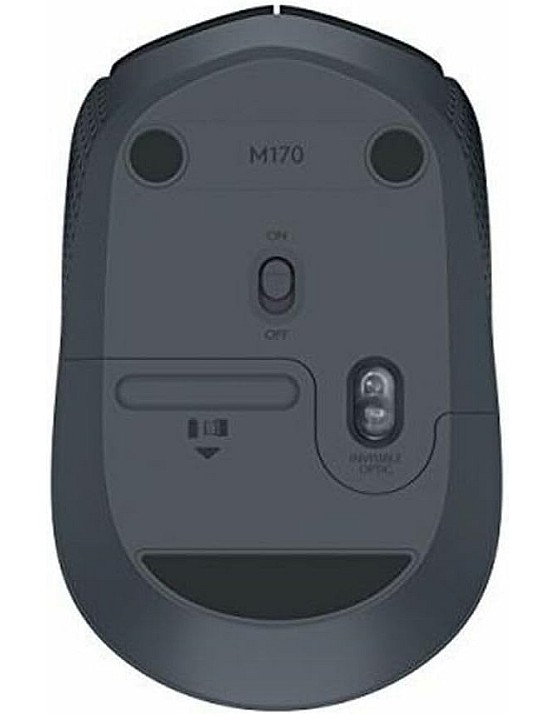 Logitech M171 Wireless Mouse 2.4 Ghz wireless Wireless range, Black