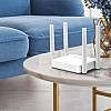 MERCUSYS AC1200 Wireless Dual_Band WiFi Router Mercusys AC10 | 1200 Mbps Wi-Fi Speed | 4 High Gain Antennas | Parental Control | IPTV and IPv6 Supported, White