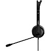 RAPOO H102 (USB Stereo Headphone | Wired | Dual Port | Black)