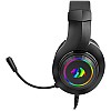 سماعة محيطي راس للالعاب H260 RGB من ريدراجون مع ميكروفون، سلكية، متوافقة مع Xbox one، نينتندو سويتش، بلاي ستيشن 4، بلاي ستيشن 5، اللاب توب، نينتي