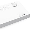 كيبورد ريدراجون USB فيز K617 بإضاءة RGB و تبديل سريع و كابل قابل للفصل، أبيض أزرق، متوافق مع PC و لابتوب، إنجليزي