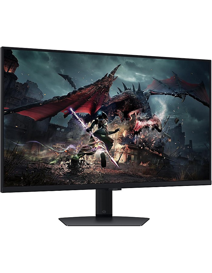SAMSUNG Odyssey G50D, 27-Inch Fast IPS panel, 2K QHD (2560 x 1440), Refresh Rate 180Hz & Response Time 1ms(GTG) Gaming Computer Monitor, AMD FreeSync, G-Sync Compatible, 3 Years Local Warranty
