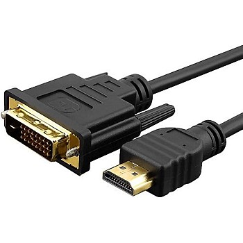 كابل من إنفيديلز بطول 1.5 متر نوع محول HDMI إلى DVI متوافق مع الشاشات
