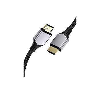 جلينك كيبل HDMI 8K فائق السرعة HDMI 2.1، 8K@60Hz، 4K@120Hz، 48Gbps، HDR ديناميكي، VRR، eARC، 12 بت، مضفر، GL-208 (1.8 متر)