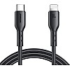 Joyroom SA26-CL3 Flash-Charge Series 30W Type-C to Lightning Fast Charging Data Cable, 1 m Length, Black|12 Months Warranty