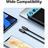 Baseus Tungsten Gold Fast Charging Data Cable Type-C To Type-C 2(40W - 1m) - Black