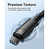 Baseus Tungsten Gold Fast Charging Data Cable Type-C To Type-C 2(40W - 1m) - Black