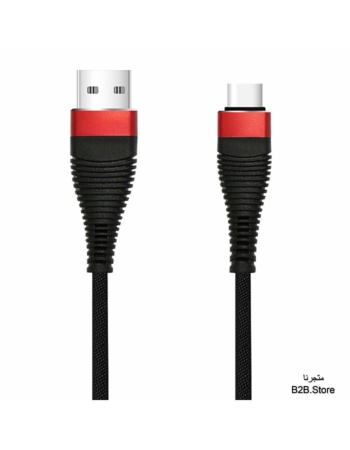 Micro USB Cable 30W Turbo Fast Charging - 5A - Support Data Transfer - (365 Days Warranty) (Black)