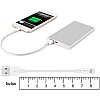 مجموعة كابلات شحن سريع ومزامنة بيانات محمولة بمنفذ USB ولايتنينج وبطول 7 بوصة من 10 قطع فيل 2 نيس لموبايل ايفون X وXS ماكس وXR و8 و8 بلس و7 و7 و6 و6 و