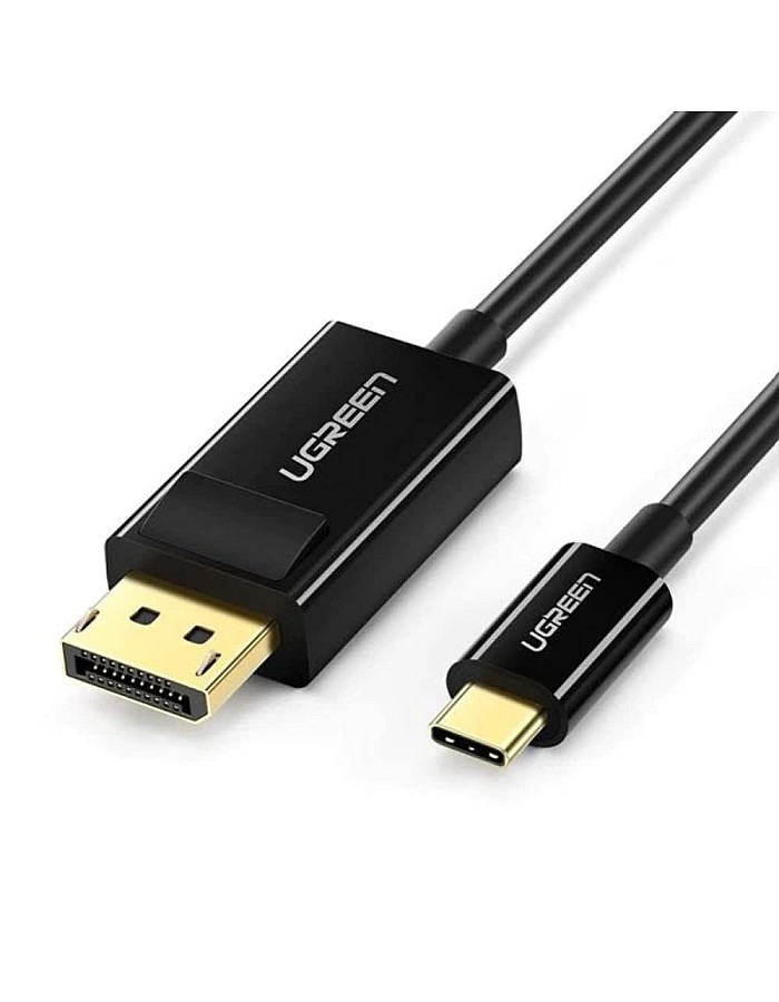 كابل USB نوع سي ذكر إلى منفذ عرض أنثى بطول 1.5 م 4k×2k@30Hz 1080p@60Hz (أسود)من يوجرين 50994