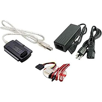 كابل USB 2.0 الى ساتا/اي دي، لحاسوب محمول