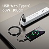 كابل من ويوو بطول 1 متر نوع USB متوافق مع اللابتوب